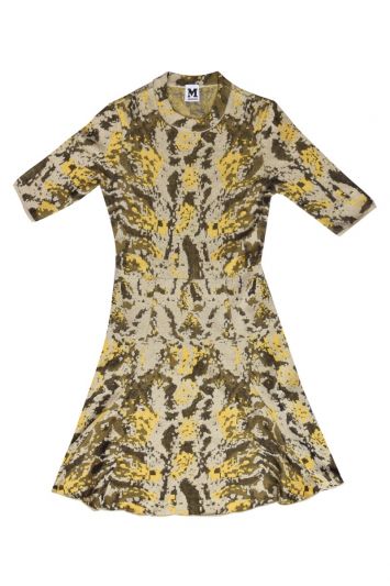 Missoni Lurex Chameleon Fit & Flare Short Dress