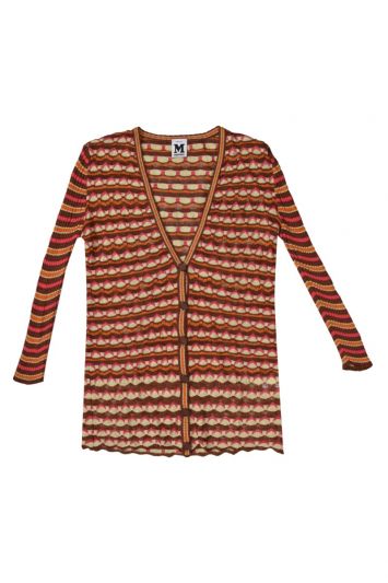 Missoni Zig Zag Brown Pink Top