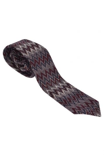 Missoni Zigzag Knit Tie