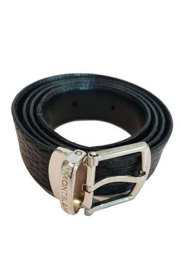 MONT BLANC PLAIN BLACK BELT