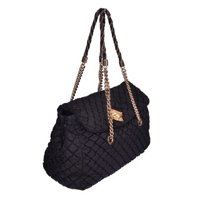 MOSCHINO QUILTED TECHNO FABRIC BAG