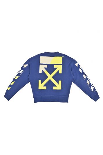 Off white split hoodie hot sale