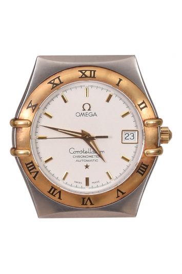 Omega Constellation Gold Stainless Steel Unisex Automatic Ladies WatcH