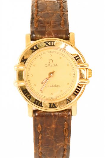 OMEGA CONSTELLATION QUARTZ GOLD LADY WATCH