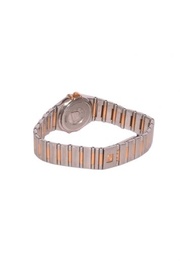 Omega Constellation Quartz Steel Gold MOP Diamonds Watch