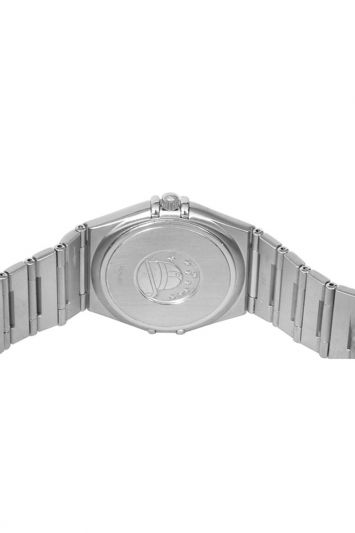 Omega Constellation Steel Date White Dial Watch