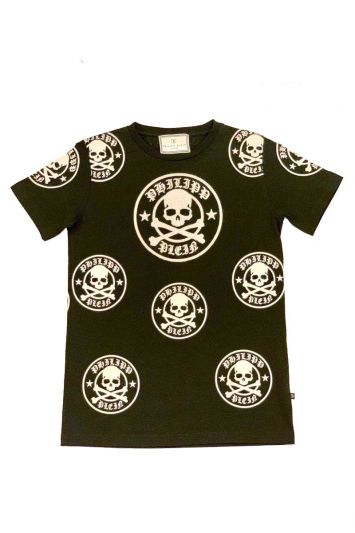 PHILIPP PLEIN PRINTED STAMP T SHIRT