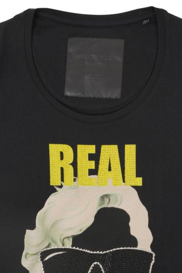 Philipp Plein Real Diva Crystal Studded T-shirt