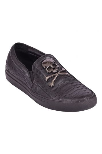 Philipp Plein Snakeskin Loafers