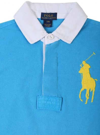 POLO RALPH LAUREN BLUE T- SHIRT