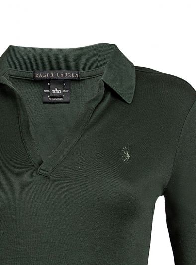 POLO RALPH LAUREN FOREST GREEN POLO T- SHIRT