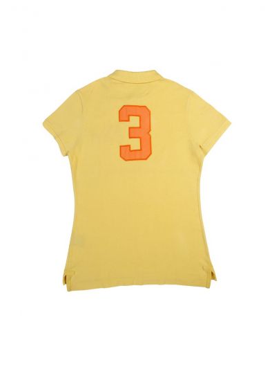 POLO RALPH LAUREN YELLOW POLO T- SHIRT