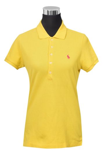 Polo Ralph Lauren Yellow Slim Fit Polo T-Shirt