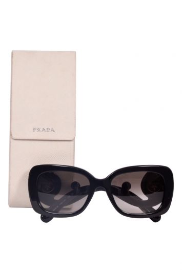 Prada black butterfly sunglasses
