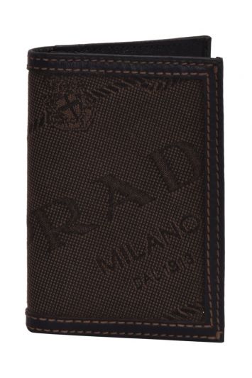 Louis Vuitton Monogram Card Holder Wallet Brown Black