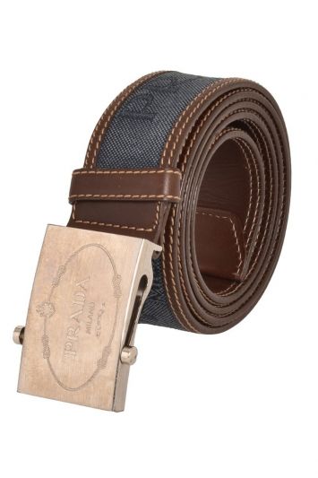 PRADA DENIM BI COLORED BELT