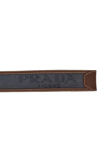 PRADA DENIM BI COLORED BELT