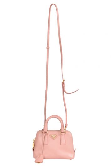 Prada Pink Saffiano Mini Handbag