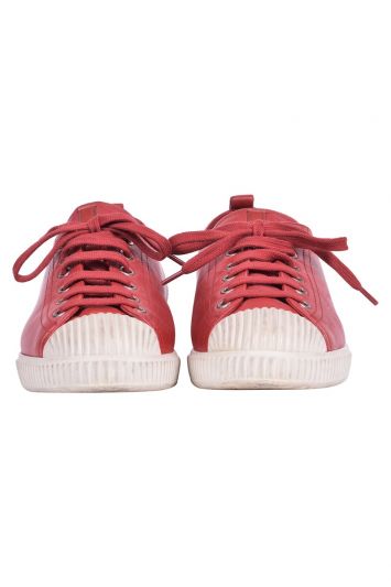 Prada Red Sneakers