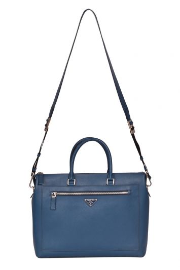 Prada Saffiano Leather Briefcase Bag