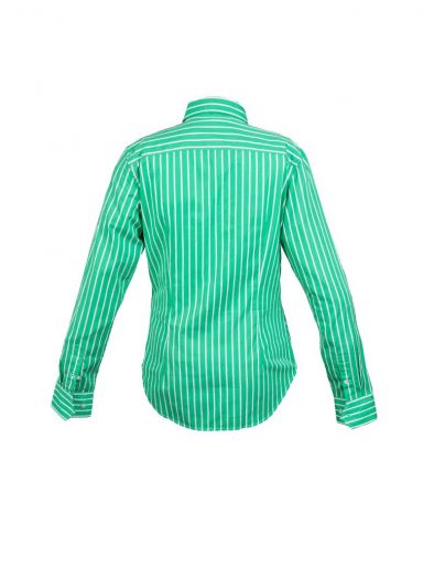 RALPH LAUREN GREEN STRIPED SHIRT