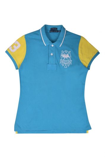Ralph Lauren Skinny Blue Polo T-shirt RT103-1020