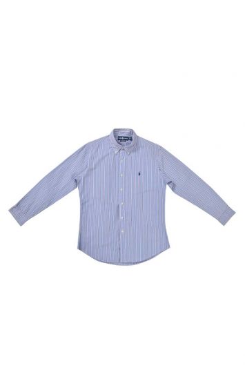 Ralph Lauren Striped Blue Shirt