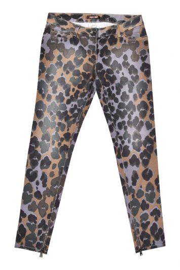 Roberto Cavalli Camouflage Printed Denims