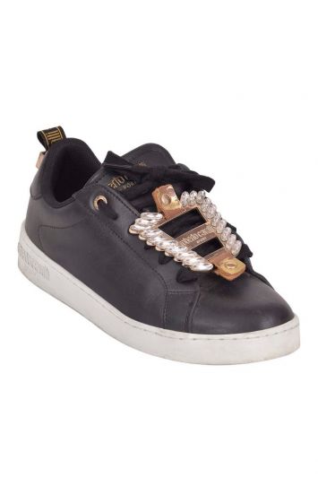 Roberto Cavalli Leather Sneakers