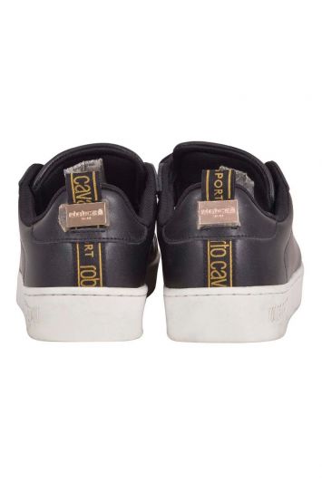Roberto Cavalli Leather Sneakers