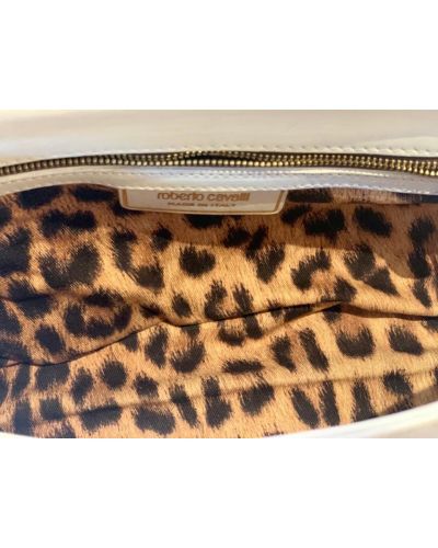 ROBERTO CAVALLI PERFORATED FRAME BAG