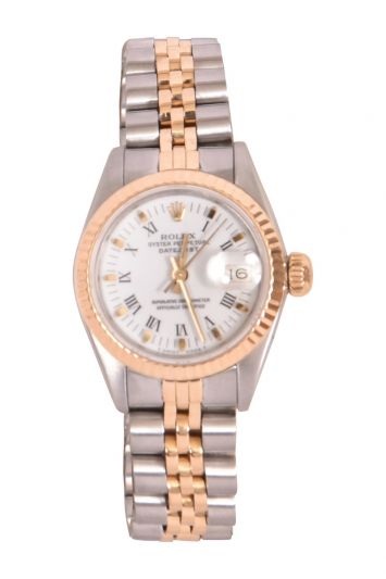 Rolex Datejust Lady 18K Gold Steel Watch