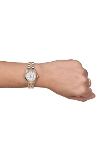 Rolex Datejust Lady 18K Gold Steel Watch