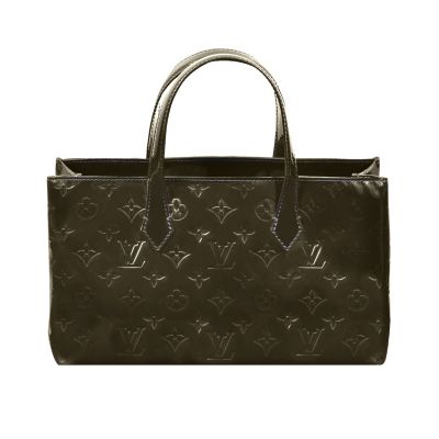 Louis Vuitton Monogram Vernis Wilshire PM M91723 Red Leather