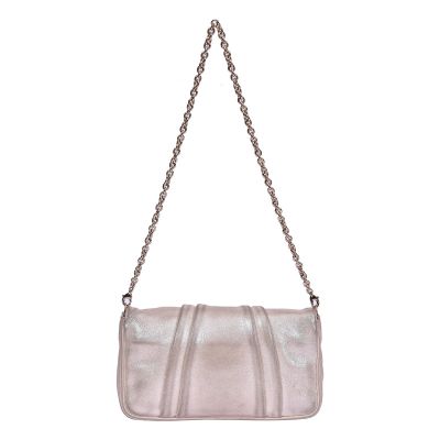 FENDI METALLIC LUREX ZUCCA MIA POCHETTE