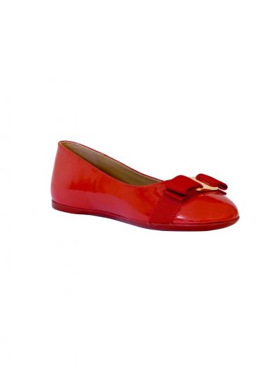 SALVATORE FERRAGAMO VARINA MINI BALLERINAS RT64-102