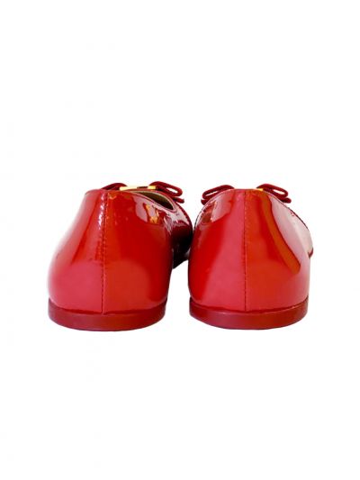 SALVATORE FERRAGAMO VARINA MINI BALLERINAS RT64-102