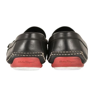 SALVATORE FERRAGAMO BRAIDED GANCINI BIT LOAFERS