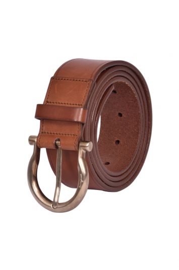 Salvatore Ferragamo Brown Leather Belt