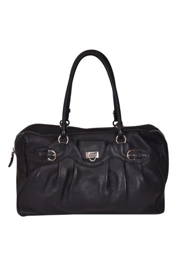 Salvatore Ferragamo Marisa Mercury Nappa Shoulder Bag