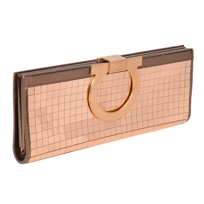 SALVATORE FERRAGAMO MIRROR CLUTCH