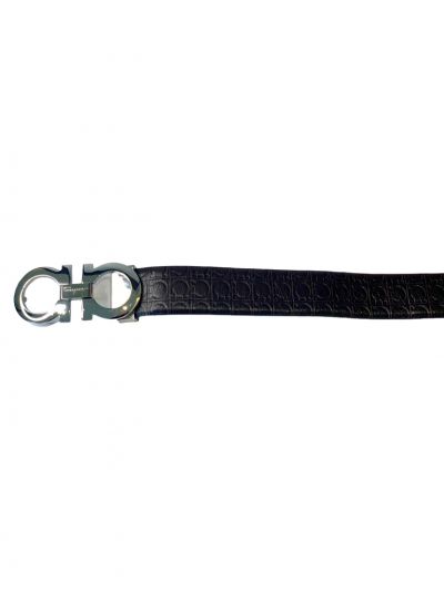 SALVATORE FERRAGAMO MONOGRAM GANCINI BELT