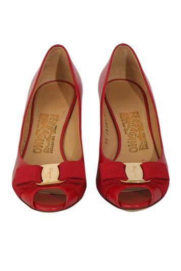 Salvatore ferragamo clearance wedge ballerina flats