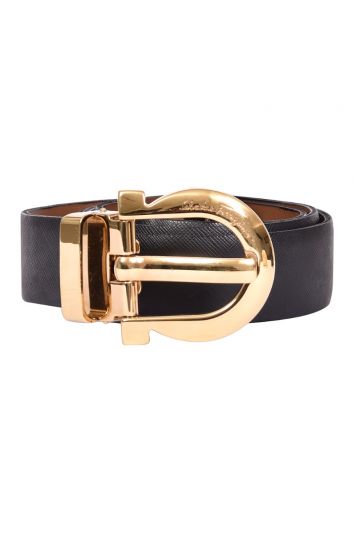 Salvatore Ferragamo Reversible Gancini Buckle Belt