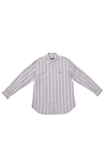 Salvatore Ferragamo  Striped-Checkered Shirt