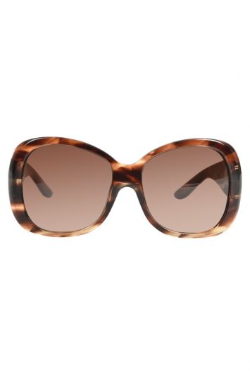 Salvatore Ferragamo Tortoise Rim Sunglasses