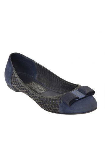 Salvatore Ferragamo Vara Bow Ballet Flats RT101-10