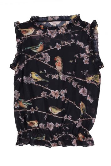 Ted Baker Birds Floral Top