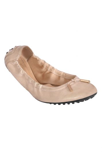 Tod’s Leather Ballet Flats