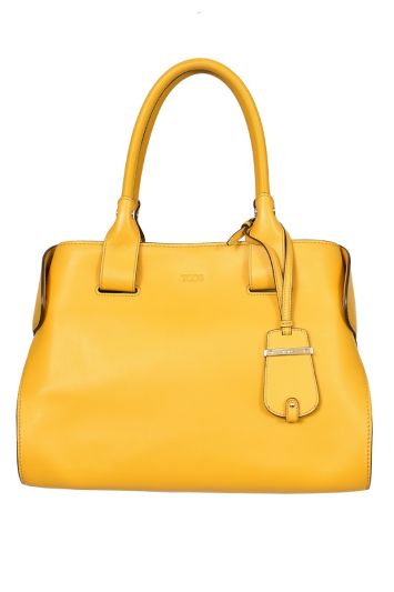 Tod’s Yellow Cape Handbag
